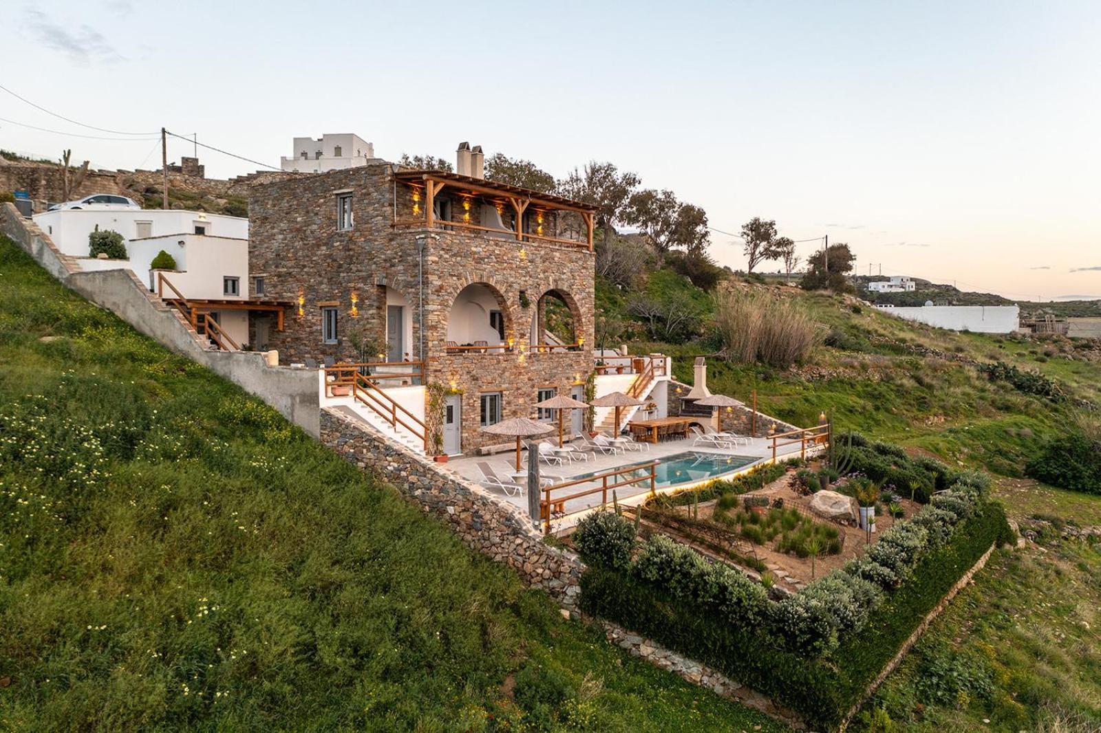 Villa Papa Glinado Naxos Exterior photo