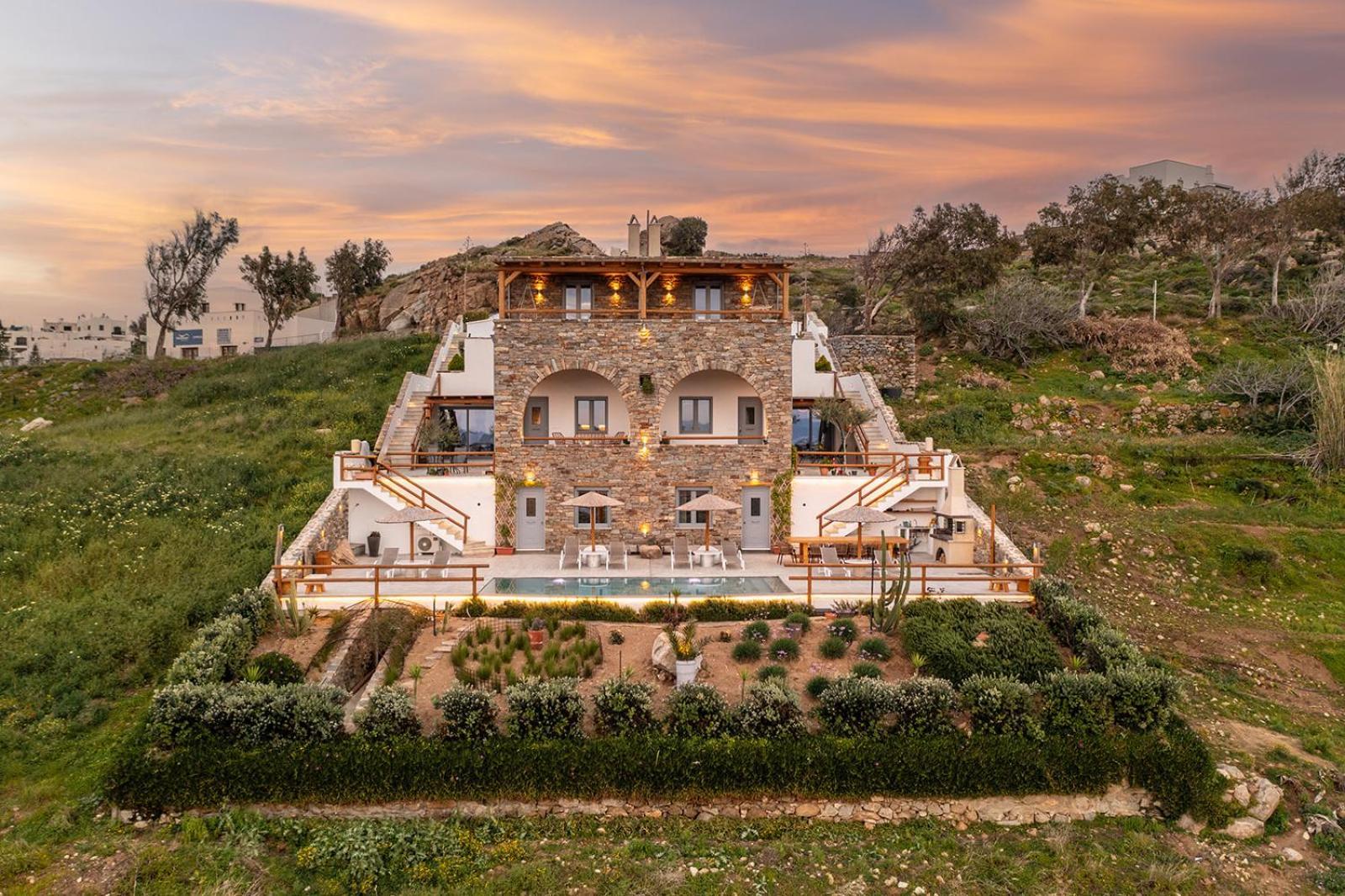 Villa Papa Glinado Naxos Exterior photo